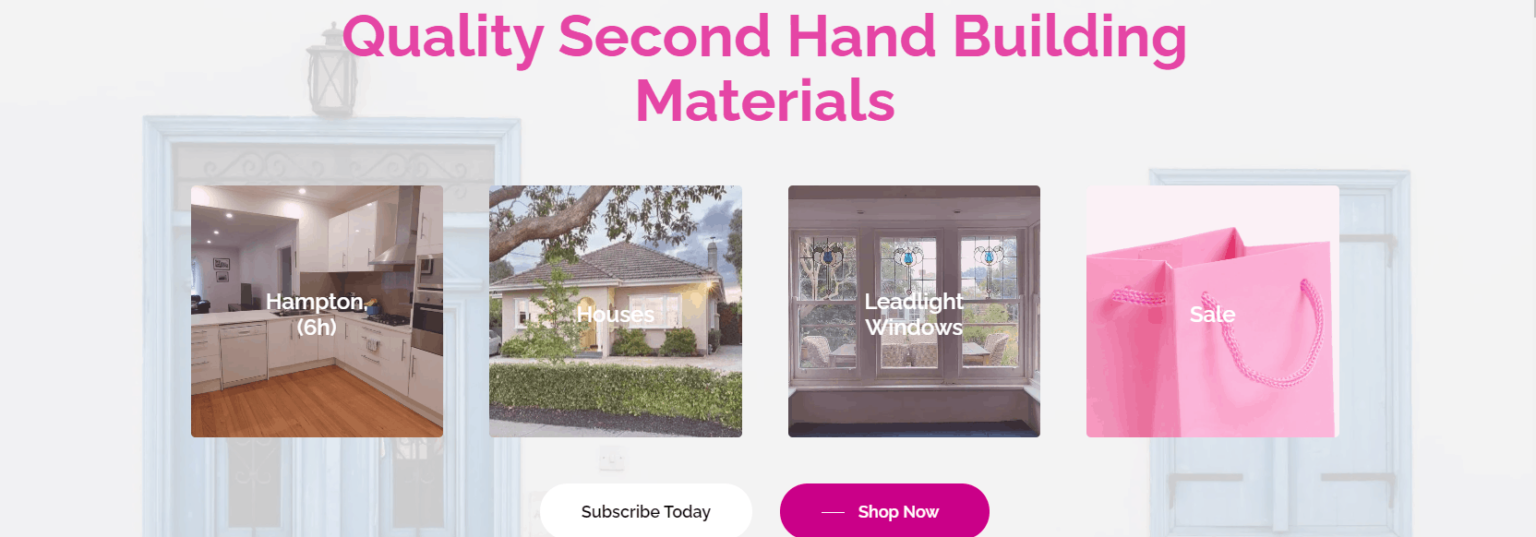 Second Hand Building Materials and Supplies Melbourne Sell4You